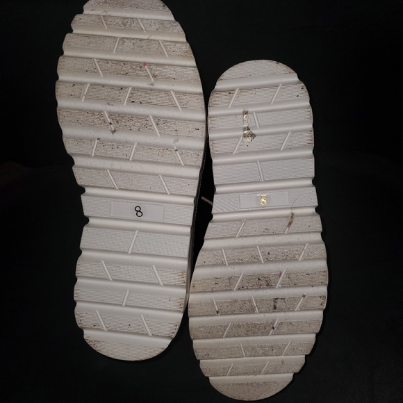 So Me platform Sneakers, size 8, white - Picture 4 of 4